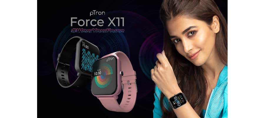 pTron Force X11 Smartwatch