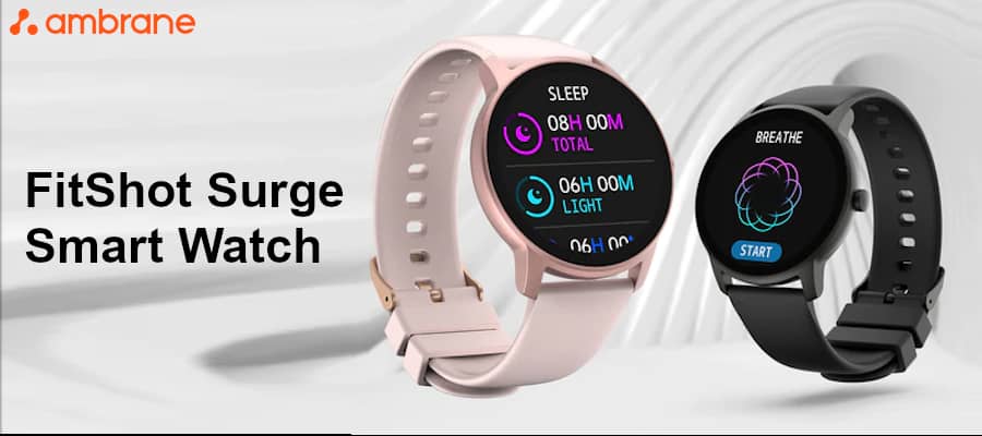 Ambrane FitShot Surge Smartwatch