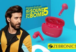 Zebronics Zeb-Sound Bomb 5 TWS Earbuds