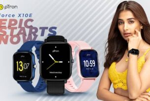 pTron Force X10E Smartwatch