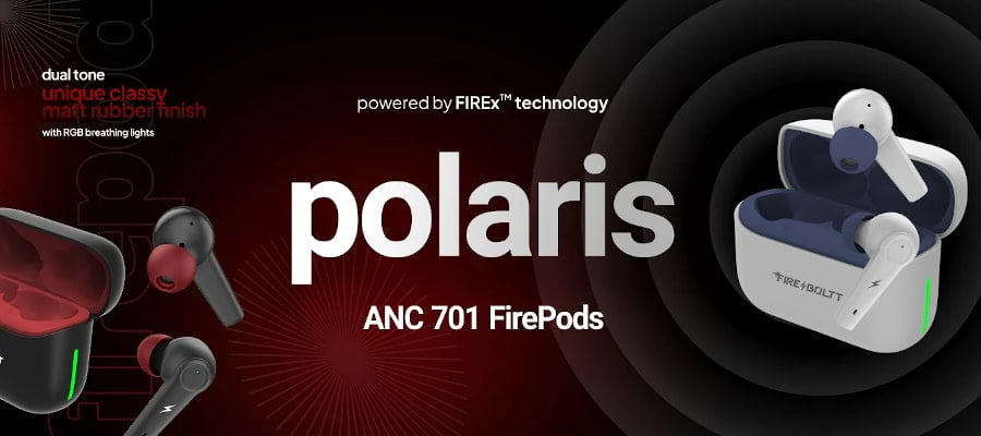 Fire-Boltt FirePods Polaris ANC 701 Earbuds