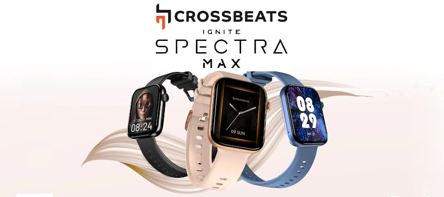 Crossbeats Ignite Spectra Max Smartwatch