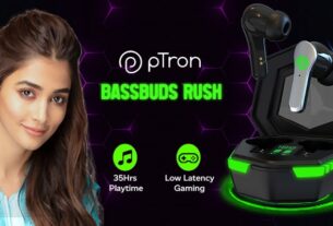 pTron Bassbuds Rush TWS Earbuds