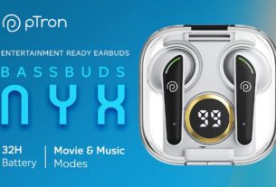pTron Bassbuds NYX TWS Earbuds