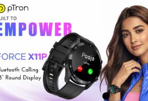 pTron Force X11P Smartwatch