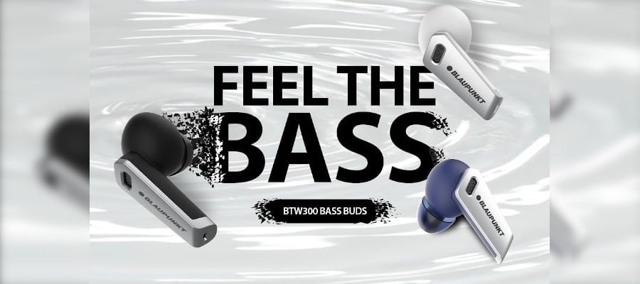 Blaupunkt BTW300 Bass Buds TWS Earbuds