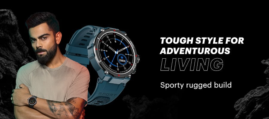 NoiseFit Force Rugged Smartwatch
