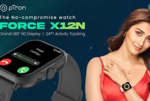 pTron Force X12N Smartwatch