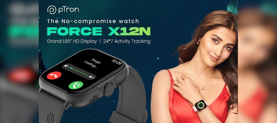 pTron Force X12N Smartwatch