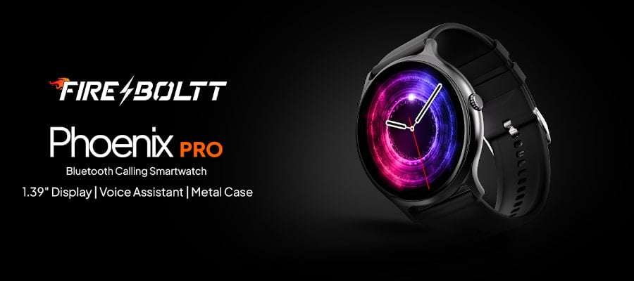 Fire-Boltt Phoenix AMOLED Ultra Ace smartwatch launched in India: price,  features, availability