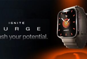 CrossBeats Ignite Surge Smartwatch