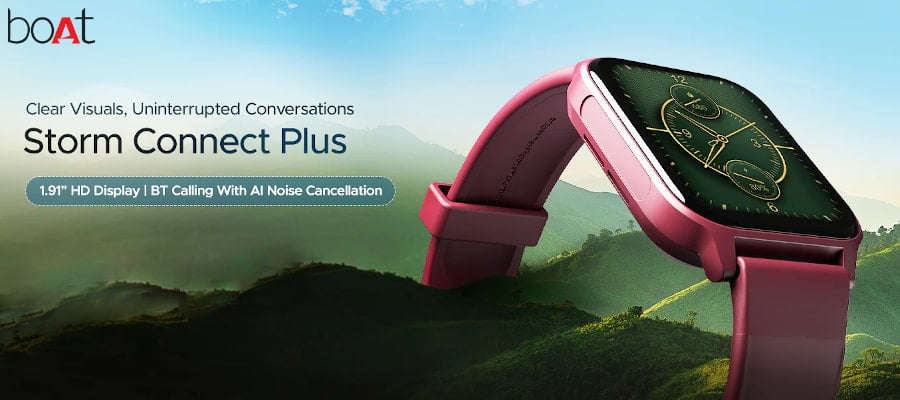 boAt Storm Connect Plus Smartwatch