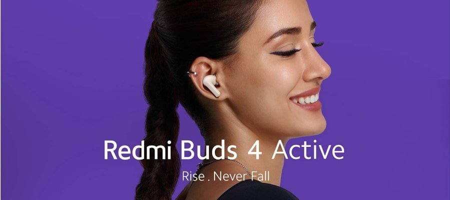 Buy Redmi Buds 4 Active True Wireless Stereo Earbuds, 12mm Bass Pro  Drivers, Upto 30 hrs of playtime, IPX4 Water Resistance, Google Fast Pair,  ENC Technology, Bluetooth v5.3, Air White Online at
