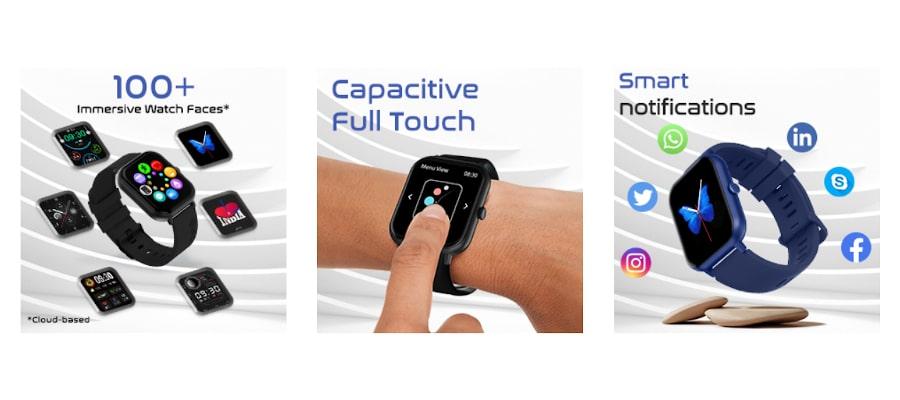 pTron Reflect Ace Smartwatch