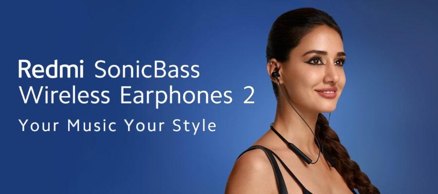 Redmi Sonibass Wireless 2 Neckband Headphones
