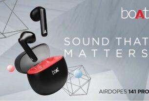 boAt Airdopes 141 Pro TWS Earbuds