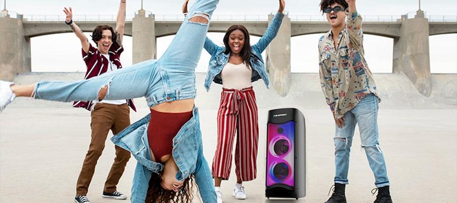 Blaupunkt Rock & ROLL PS75 Bluetooth Speaker