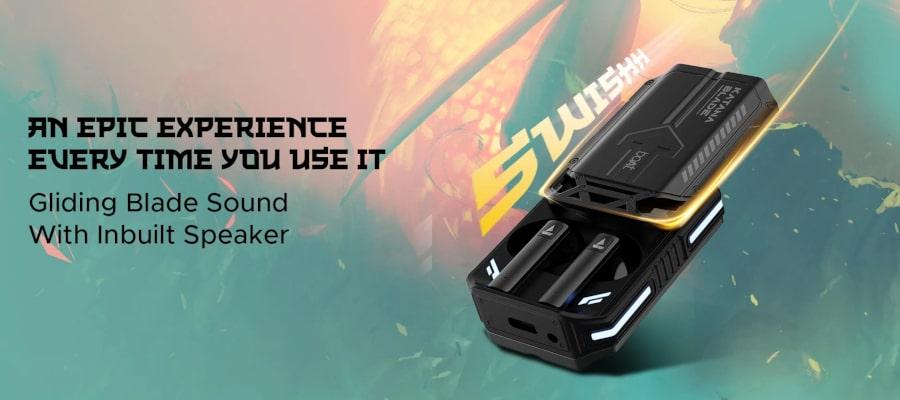 boAt Immortal Katana Blade TWS Earbuds