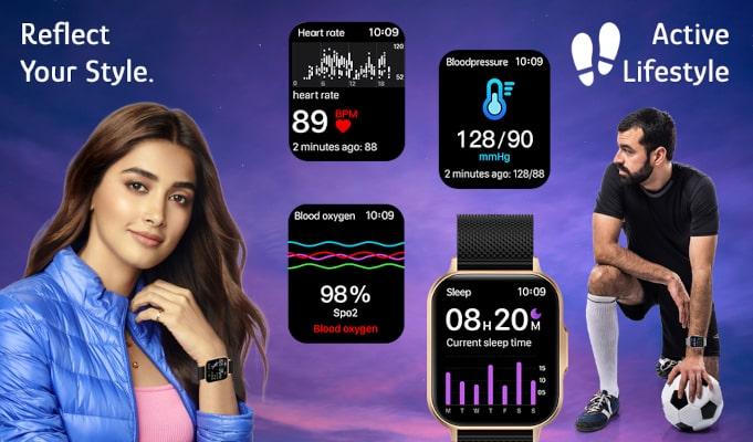 pTron Reflect Classic Smartwatch