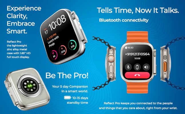 pTron Reflect Pro Smartwatch
