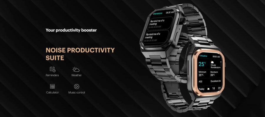 Noise ColorFit Chrome Smartwatch
