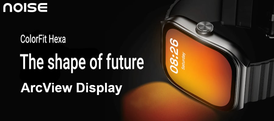 Noise ColorFit Hexa Smartwatch