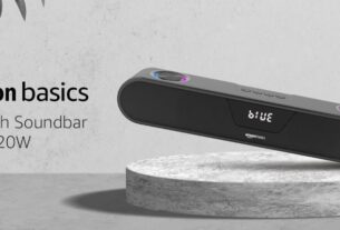 Amazon Basics 20W Bluetooth Soundbar