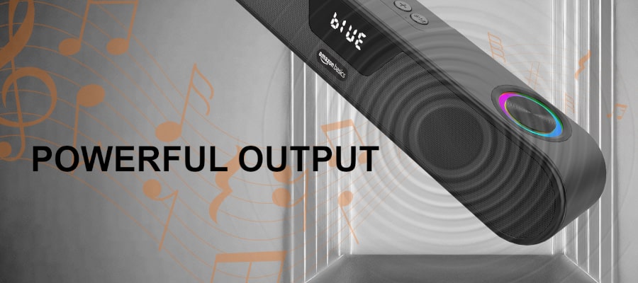 Amazon Basics 20W Bluetooth Soundbar