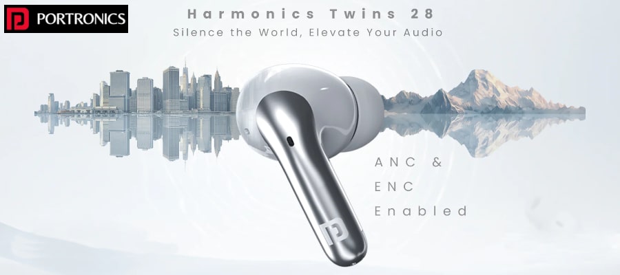 Portronics Harmonics Twins 28 TWS Earbuds