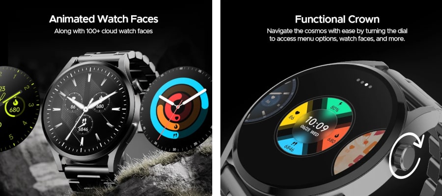 boAt Lunar Embrace Smartwatch