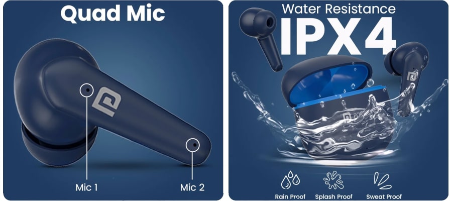 Portronics Harmonics Twins S10 TWS Earbuds