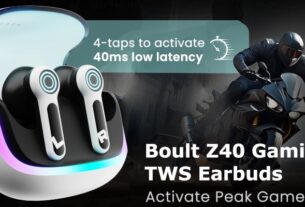 Boult Z40 Gaming TWS Earbuds