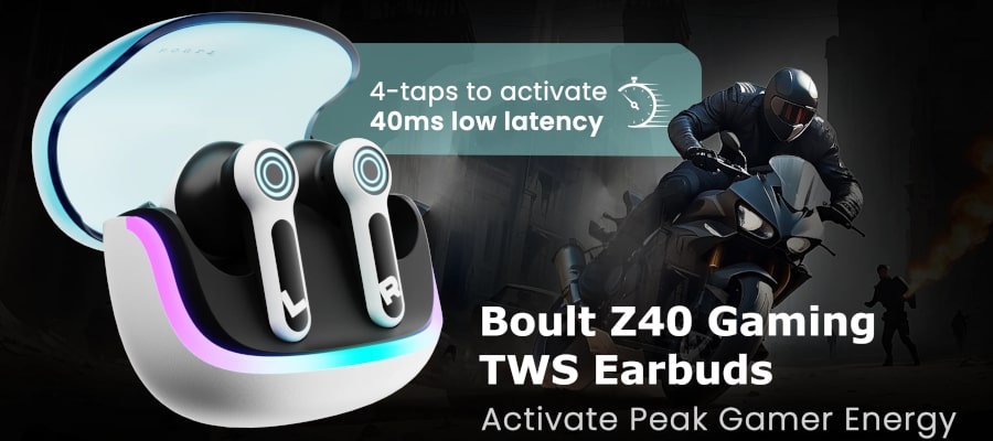Boult Z40 Gaming TWS Earbuds