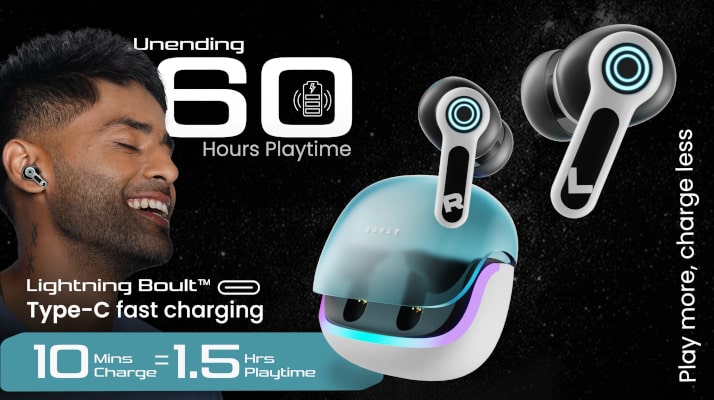 Boult Z40 Gaming TWS Earbuds