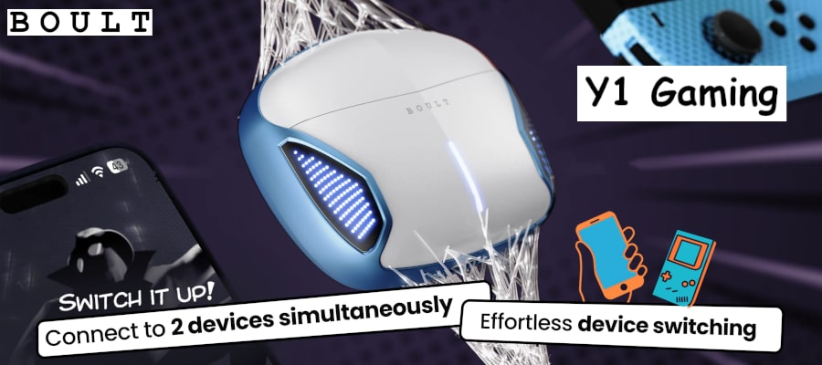 Boult Y1 Gaming TWS Earbuds