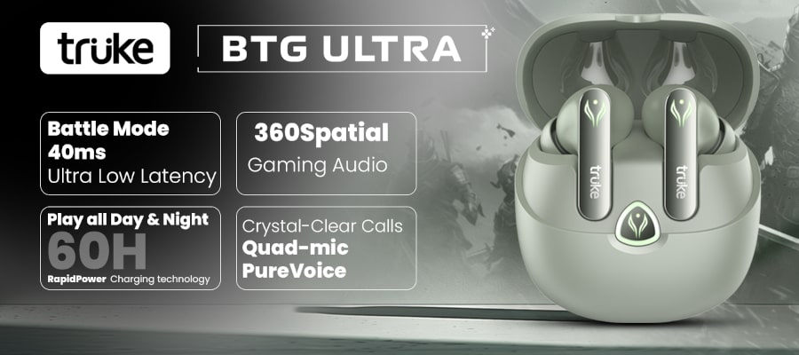 Truke BTG Ultra TWS Earbuds
