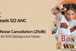 boAt Bassheads 122 ANC Wired Earbuds