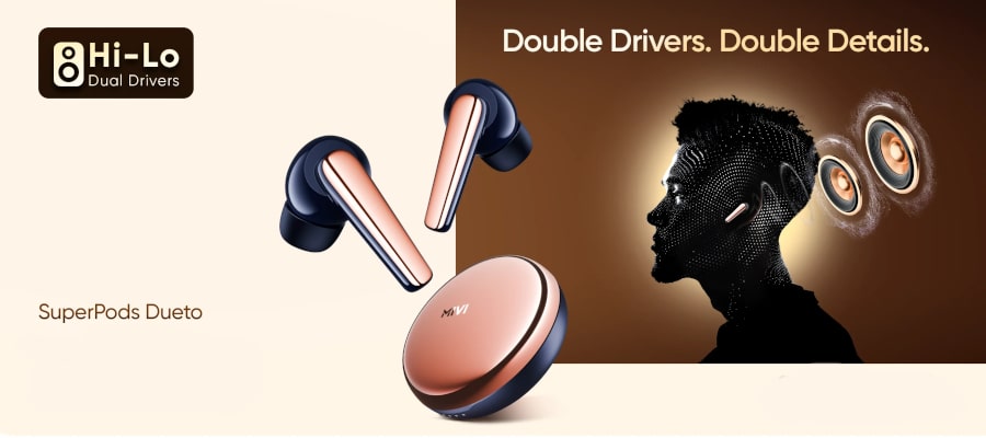Mivi SuperPods Dueto TWS Earbuds
