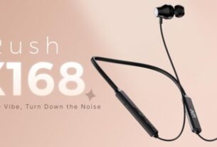 Leaf Rush X168 Neckband Headphones