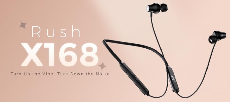 Leaf Rush X168 Neckband Headphones