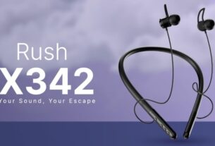 Leaf Rush X342 Neckband Headphones