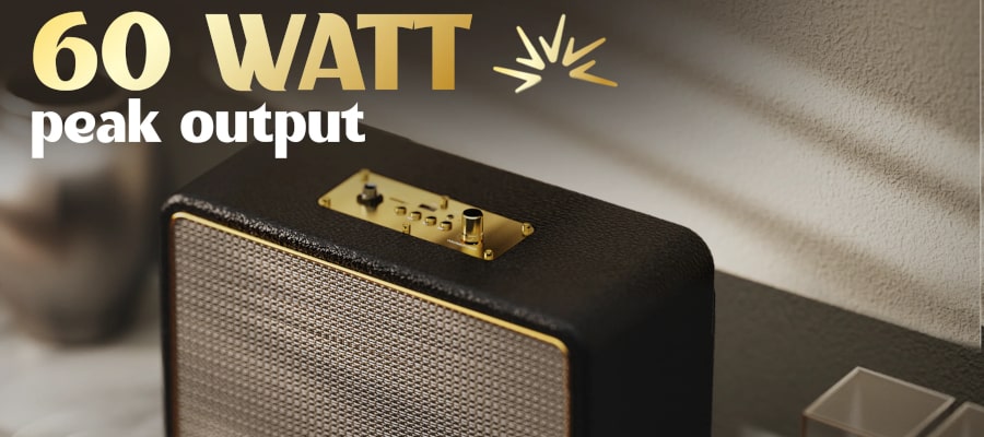 Boult Retro Amp x60 Bluetooth Speaker