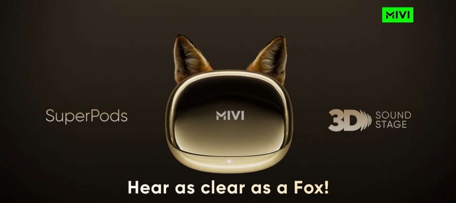 Mivi SuperPods Immersio TWS Earbuds