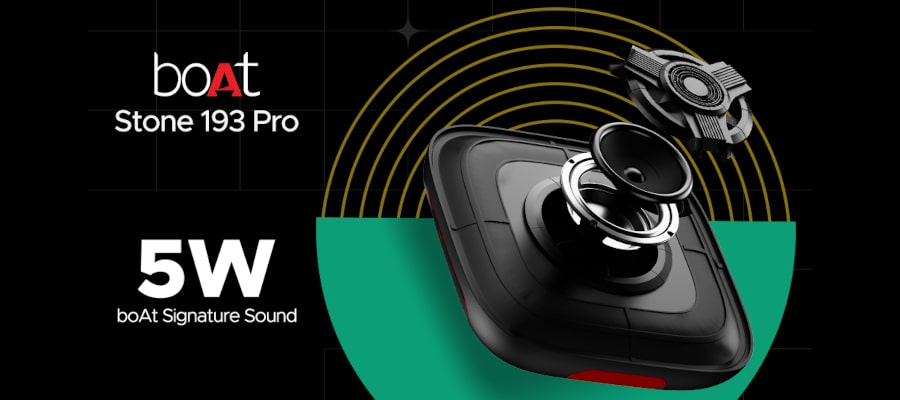 boAt Stone 193 Pro Bluetooth Speaker
