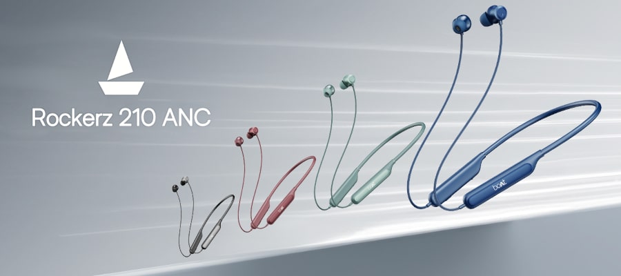boAt Rockerz 210 ANC Neckband Headphones