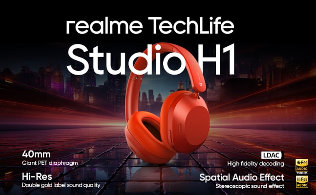 Realme TechLife Studio H1 Headphones