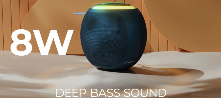 Pebble Boom Portable Speaker