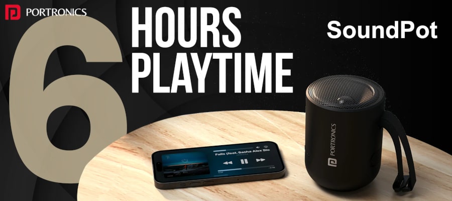 Portronics SoundPot Speaker