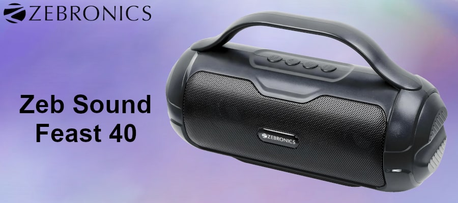 Zebronics Zeb Sound Feast 40 Portable Speaker