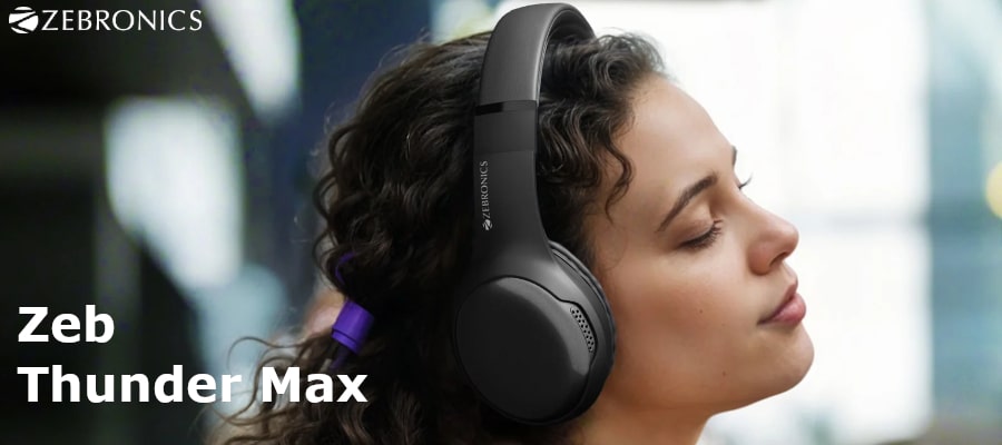 Zebronics Zeb Thunder Max Wireless Headphones
